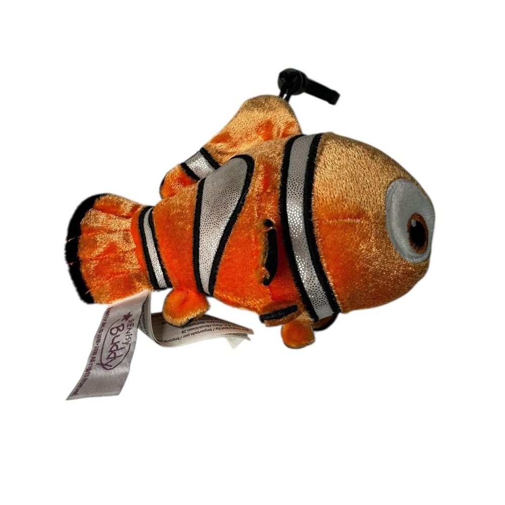 Scentsy Buddy Disney Nemo Clip Fragrance 5.5" Plush Just Keep Swimming Backpack